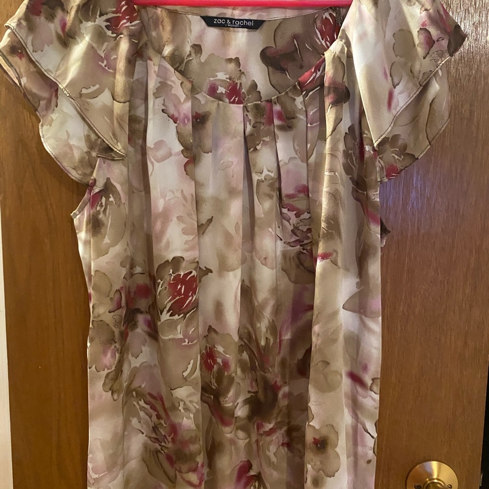 LADIES SILKY BLOUSE